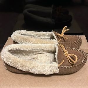 Lucky Brand, Comfy, Housewear, Slip On all over Slippers, Size 8M